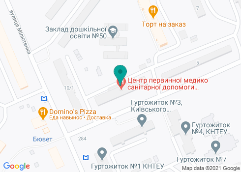 Поликлиника №3 Деснянского района, Стоматологическое отделение - на карте