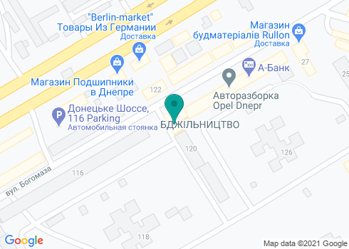 Стоматология на Донецком шоссе - на карте