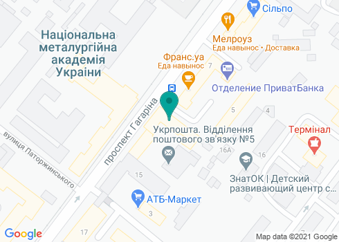 Стоматологический кабинет на Гагарина - на карте