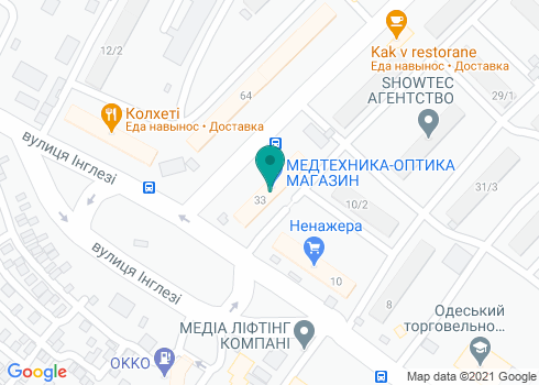 Стоматологический кабинет, СПД Гаврушенко С.В. - на карте