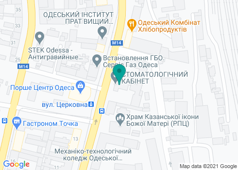 Стоматологический кабинет, СПД Пирогов С.Т. - на карте