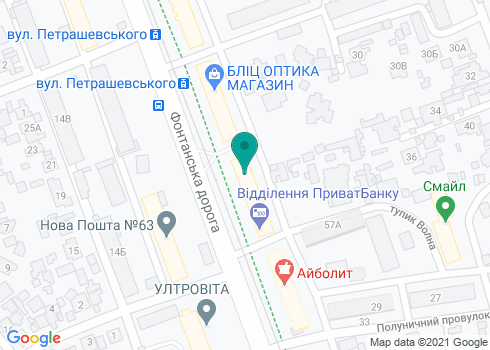 Стоматологический кабинет, ФЛП Лобашова И.Г. - на карте