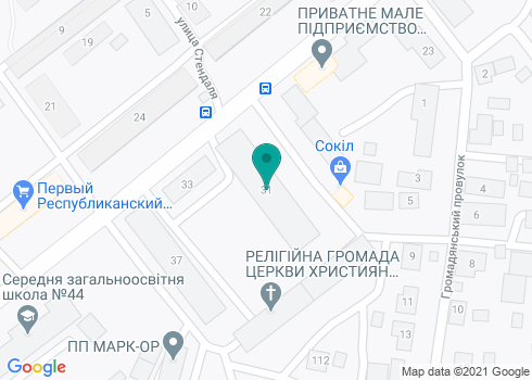 Городская стоматологическая поликлиника №2 - на карте