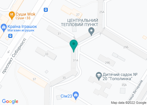 Стоматология ФЛП Гринишин Олег Ярославович - на карте