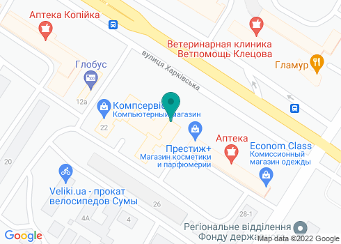 Стоматология ФЛП Рубаха Виктор Никифорович - на карте