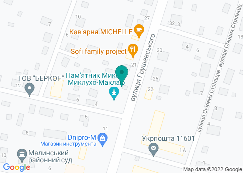 Стоматология ФЛП Воронков Василий Михайлович - на карте