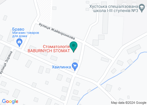 Стоматологія Baburnych Stomat - на карте