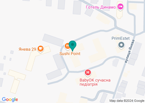 Стоматологія ФОП Шубенко Юрій Васильович - на карте