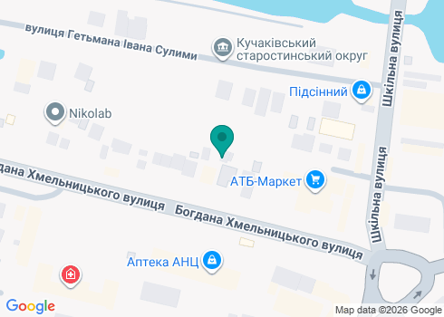 Стоматология Переяслав Дент - на карте Стоматология Переяслав Дент - на карте