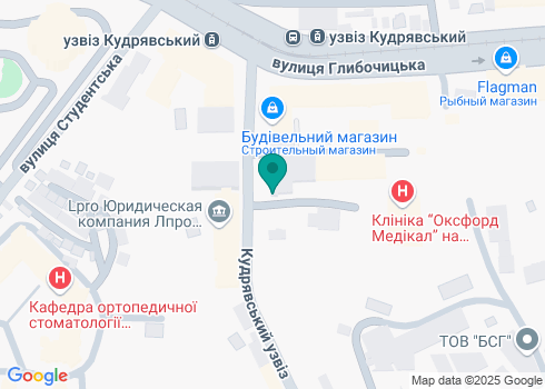 Стоматология Prystupa Dental - на карте