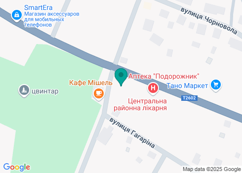 Стоматологія ФОП Захарчук Ярослав Васильович - на карте
