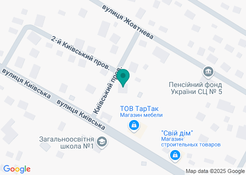 Стоматологія ФОП Ситик Наталія Василівна - на карте