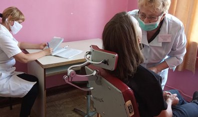 Детское поликлиническое отделение КНП ЦГБ Песчанской Богоматери г. Изюм