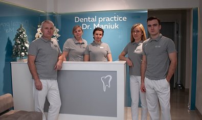 Стоматология Dental practice Dr. Maniuk