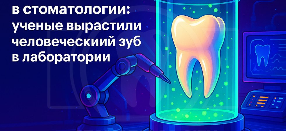 Прорыв в стоматологии: ученые вырастили человеческий зуб в лаборатории