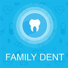 Family dent, стоматология - логотип