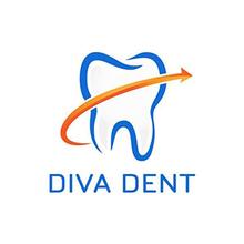 Стоматологическая клиника «Diva Dent» - логотип