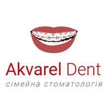 Стоматология Акварель Дент - логотип