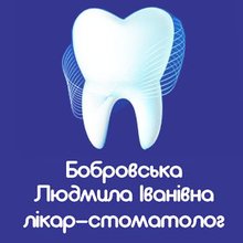 Стоматология Dr. Bobrovska Lyudmyla - логотип