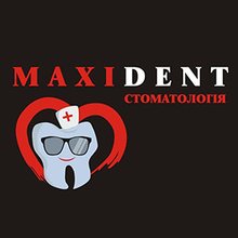 Стоматологія Maxi Dent - логотип