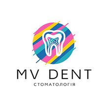 Стоматологія MV Dent - логотип