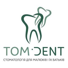 Стоматологія TOMdent - логотип