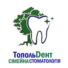 Стоматология Тополь Дент - логотип
