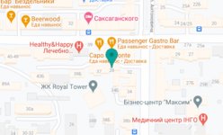Клиника ортогнатической хирургии «OrthoGO» - на карте Клиника ортогнатической хирургии «OrthoGO» - на карте
