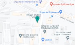 Стоматологическая клиника «Гуща Dental» - на карте Стоматологическая клиника «Гуща Dental» - на карте