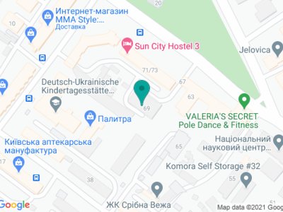 Детская стоматологическая поликлиника №2 Шевченковского района - на карте Детская стоматологическая поликлиника №2 Шевченковского района - на карте