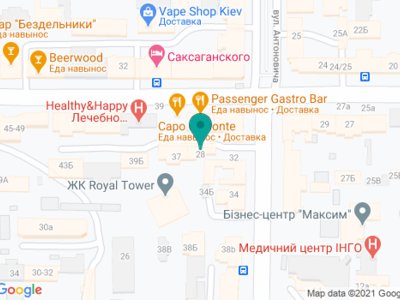 Клиника ортогнатической хирургии «OrthoGO» - на карте Клиника ортогнатической хирургии «OrthoGO» - на карте