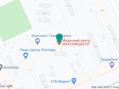Медицинский центр «МаксиМедикал» - на карте Медицинский центр «МаксиМедикал» - на карте