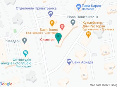 Стоматология Esthetic Dental Clinic - на карте Стоматология Esthetic Dental Clinic - на карте