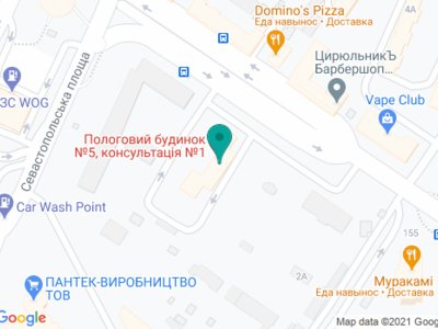 Стоматология Дентвокал - на карте