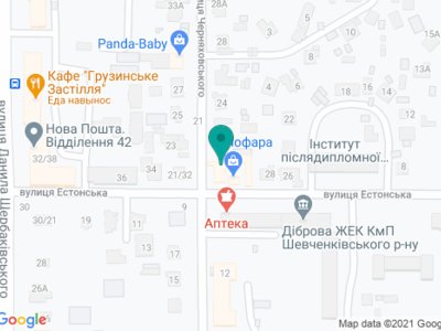 Стоматологическая клиника «Лыбидь» - на карте Стоматологическая клиника «Лыбидь» - на карте