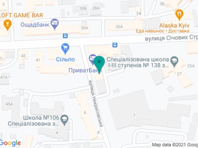 Стоматологическая клиника «Укрмединвест» - на карте Стоматологическая клиника «Укрмединвест» - на карте