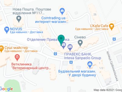 Стоматологическая клиника Воронюк - на карте