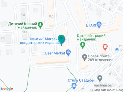 Стоматологический кабинет на Алма-Атинской - на карте