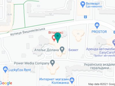 Стоматологический кабинет «Салюс» - на карте Стоматологический кабинет «Салюс» - на карте