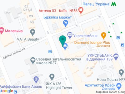 Стоматологический кабинет доктора Вечеренко - на карте