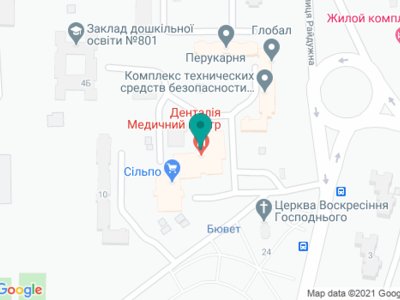 Стоматологический кабинет на Радужном - на карте Стоматологический кабинет на Радужном - на карте