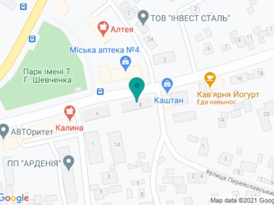 Стоматологический центр Клиника Слаутинского - на карте Стоматологический центр Клиника Слаутинского - на карте