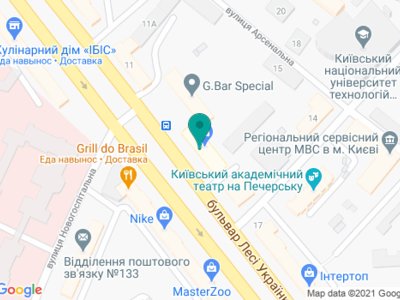 Стоматология доктора Ткач Аркадия Петровича - на карте