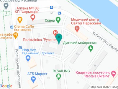 Центр Эстетической Медицины «Клиника доктора Запольской» - на карте Центр Эстетической Медицины «Клиника доктора Запольской» - на карте