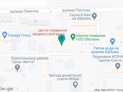 Стоматология «Vilisdent», ФОП Олексиенко Л.С. - на карте Стоматология «Vilisdent», ФОП Олексиенко Л.С. - на карте