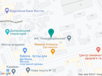 Клиника прогрессивных стоматологических технологий - на карте Клиника прогрессивных стоматологических технологий - на карте