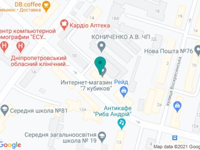 Стоматологический кабинет - на карте