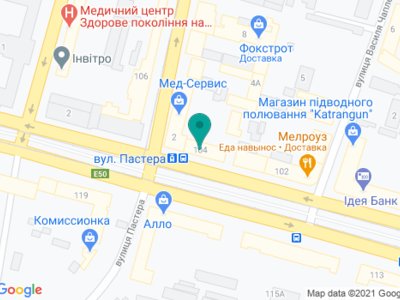 Стоматология Дантист на Вокзальной - на карте Стоматология Дантист на Вокзальной - на карте