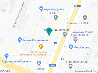 ПрофіДент, стоматология - на карте ПрофіДент, стоматология - на карте