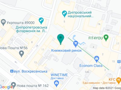 Стоматология Дельта-1 - на карте Стоматология Дельта-1 - на карте